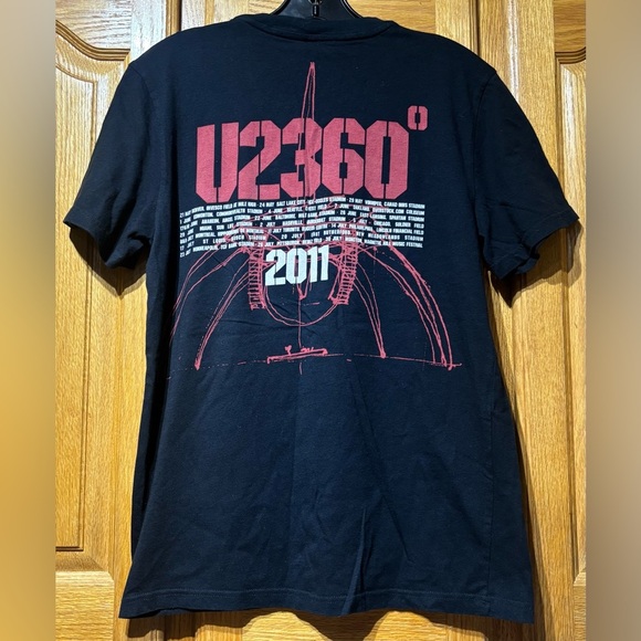 2011 U2 360Tour Concert Band T-Shirt African Cotton Men’s Medium EUC - Picture 6 of 6